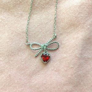 925 silver necklace, BOW